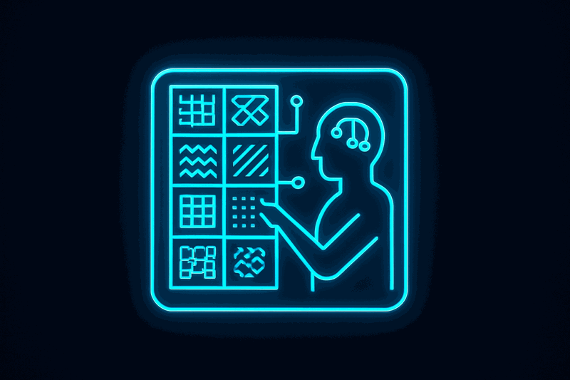 Collection of architectural patterns and templates organized as reusable components for AI implementation