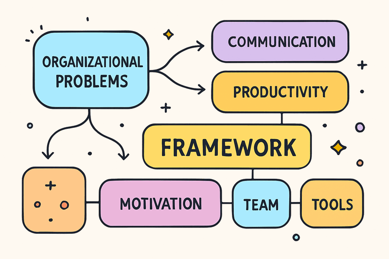 Pantry shelves with TOGAF elements as ingredients, chef selecting only specific items for today's recipe