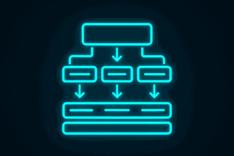 Infrastructure diagram showing API gateway, load balancer, caching layer, and model version management system