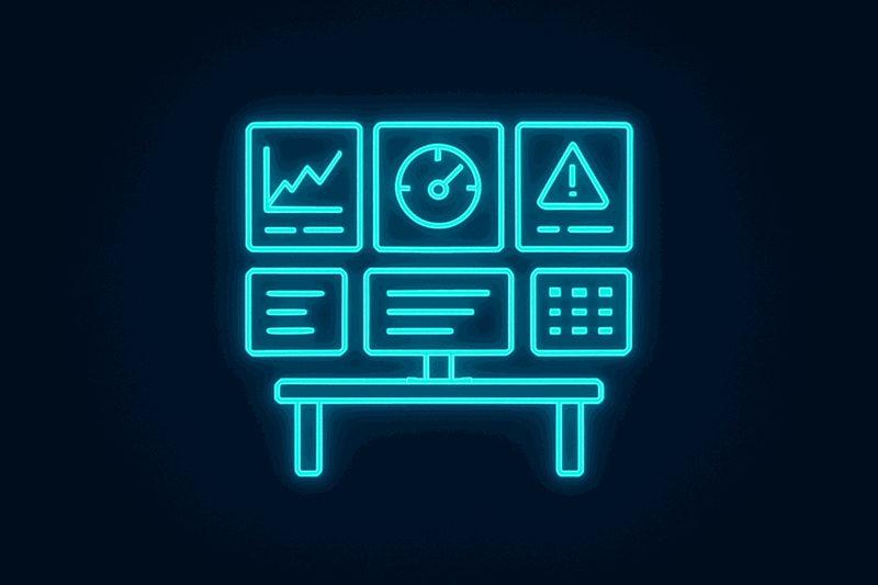 Governance dashboard showing output validation metrics, content filtering alerts, and compliance audit trails