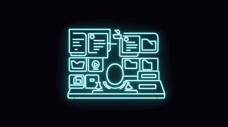 Governance documentation and architectural decision records spread across a desk