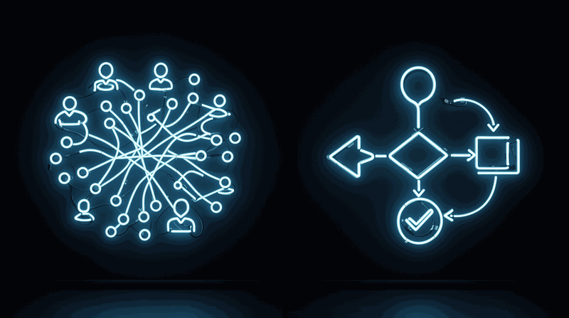 Diagram showing System 1 (fast pattern matching) versus System 2 (deliberate reasoning) with LLMs positioned firmly in...