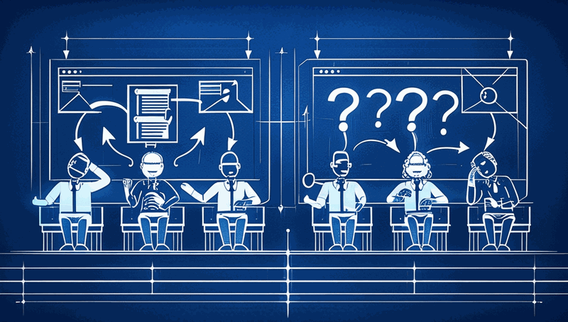 Illustration for: The Joining Frame: a framework for deliberate arrival