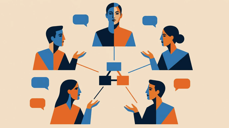 Illustration for: Architecture decisions are social decisions first